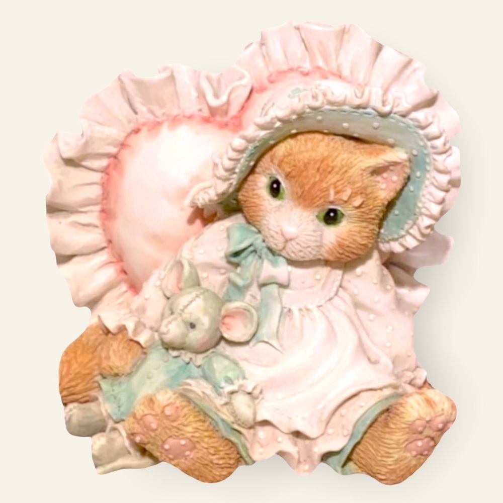 VTG Calico Kittens • “A Warm Hug With My Friend”